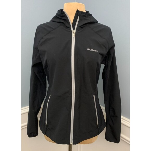 Columbia Jacket Womens L Hooded Switchback Omni-Shield Nylon Lined Windbreaker - Picture 1 of 11